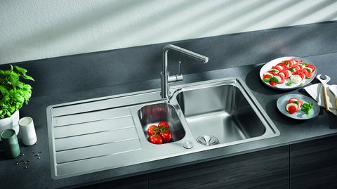 Gootsteen van Blanco