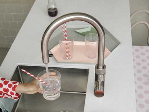 Hightech kraan van Quooker bij Ardland Küchen-Studio