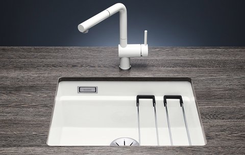 Onderbouwgootsteen ETAGON van BLANCO Keramische onderbouwgootsteen ETAGON van BLANCO