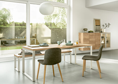 filigrane Esszimmermöglichkeit