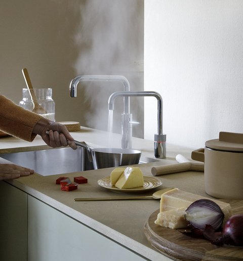 Wasserhahn TWINTAP von Quooker Wasserhahn TWINTAP mit innovativer Technologie von Quooker