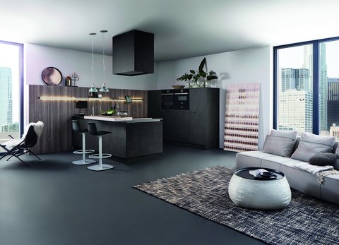 Dezente Küchenbeleuchtung von Leicht