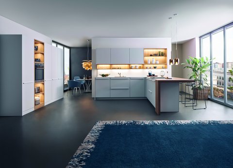 Indirekte Beleuchtung von Leicht